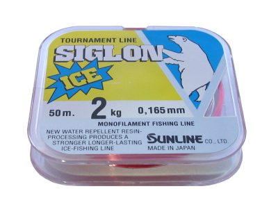 Леска монофильная Sunline SIGLON ICE 50m, RED 0.7kg (0,104мм) -027